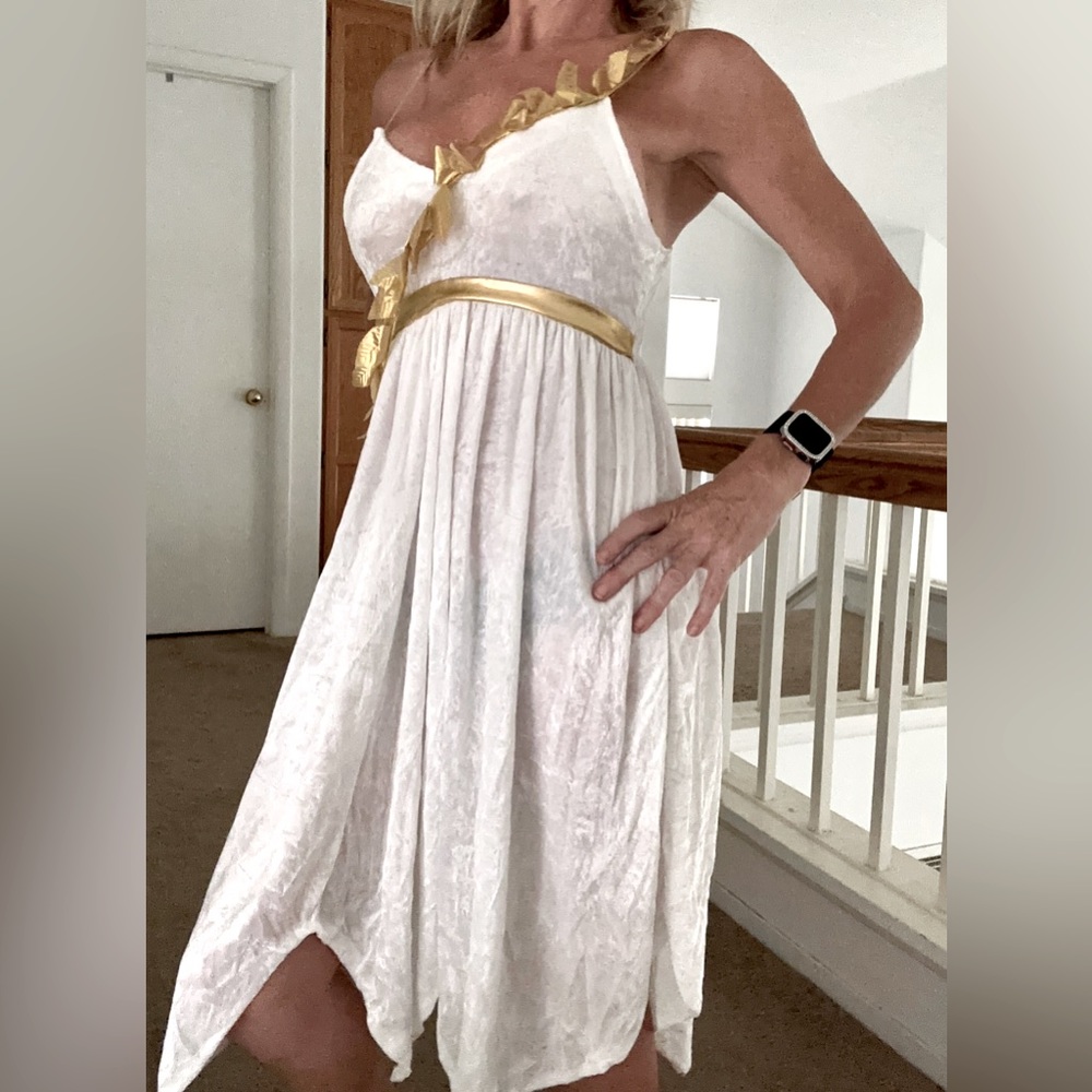 Immortal beauty greek goddess renaissance costume cosplay Halloween party